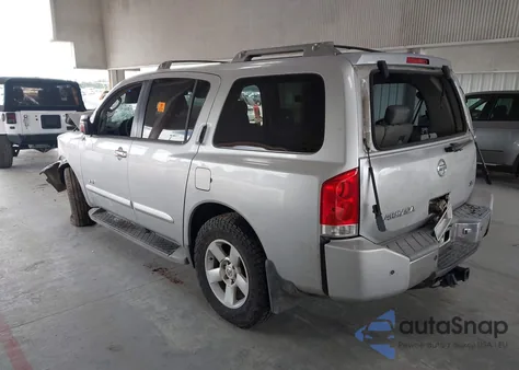 2006 Nissan Armada Se из США, поврежденный, VIN 5N1AA08A66N706007